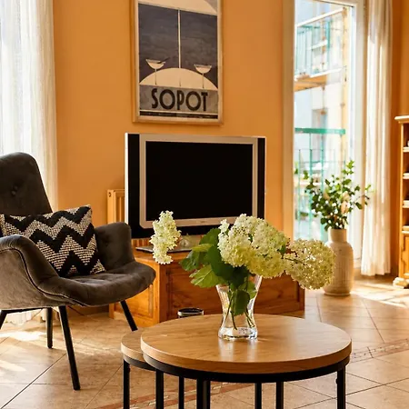 Sopot Home - Przestronny Apartament Z Parkingiem W Sopocie アパート ソポト